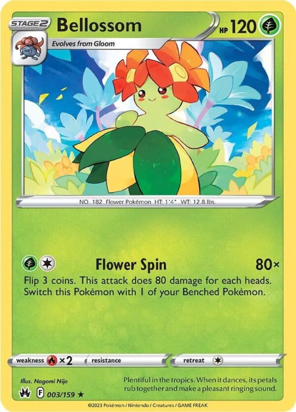 Bellossom 003/159 Normal Crown Zenith