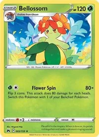 Bellossom | 003/159 | Normal | Crown Zenith