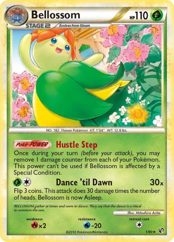 Bellossom 1/90 Reverse Holofoil Undaunted Bellossom 1/90 Reverse Holofoil Undaunted