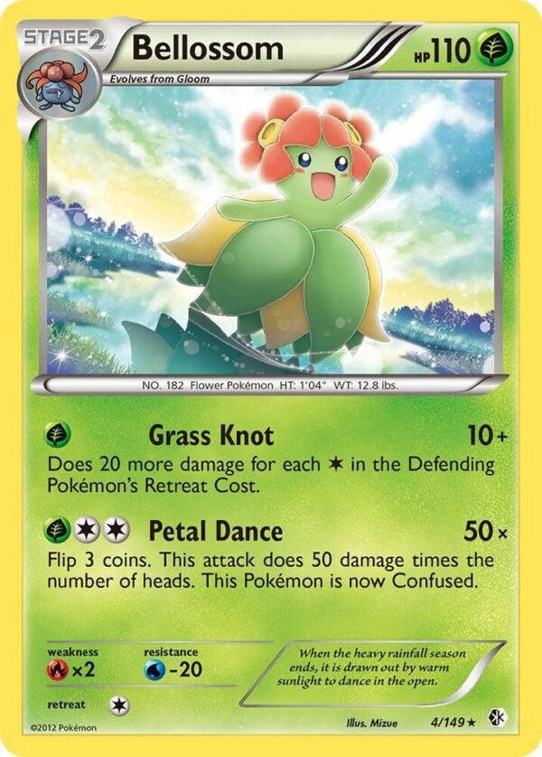 Bellossom 4/149 Reverse Holofoil Boundaries Crossed