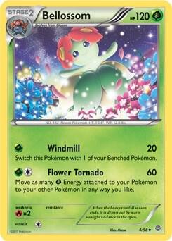 Bellossom 4/98 (Cosmos Holo) 004/098 Holofoil Miscellaneous Cards & Products