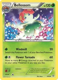 Bellossom | 4/98 | Reverse Holofoil | XY - Ancient Origins Bellossom | 4/98 | Reverse Holofoil | XY - Ancient Origins