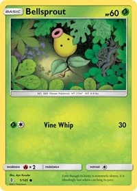 Bellsprout | 1/145 | Reverse Holofoil | SM - Guardians Rising