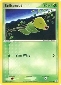 Bellsprout | 53/112 | Normal | FireRed & LeafGreen