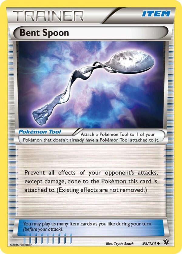 Bent Spoon 93/124 Reverse Holofoil XY – Fates Collide