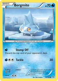 Bergmite | 30/106 | Reverse Holofoil | XY - Flashfire