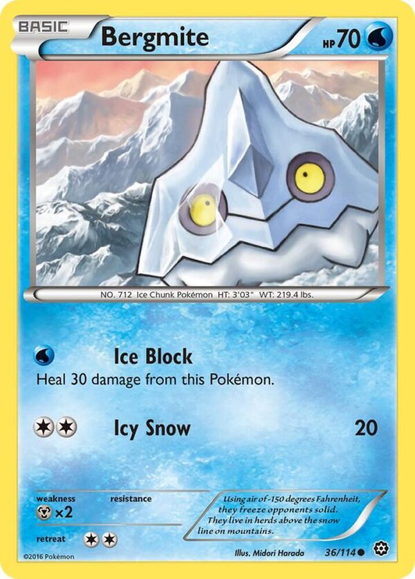 Bergmite 36/114 Normal XY – Steam Siege