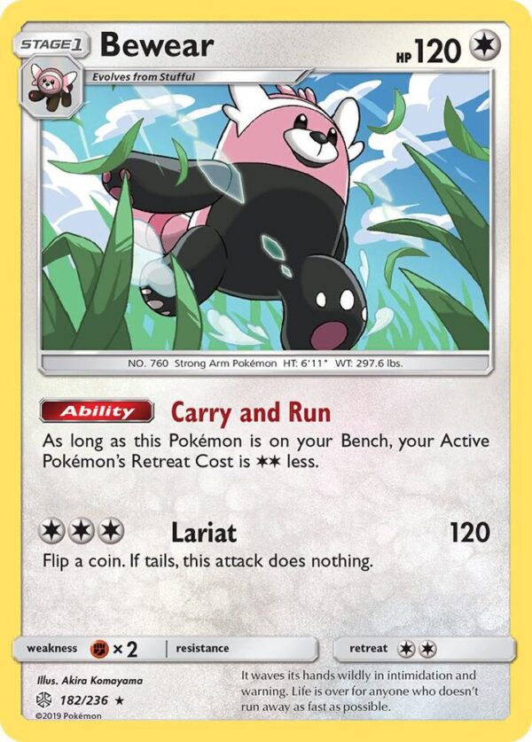 Bewear 182/236 Normal SM – Cosmic Eclipse Bewear 182/236 Normal SM – Cosmic Eclipse