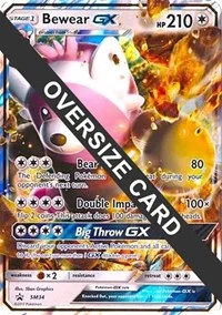 Bewear GX | SM34 (Black Star Promos) | Holofoil | Jumbo Cards