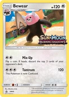 Bewear SM49 (Prerelease) [Staff] Holofoil SM Promos