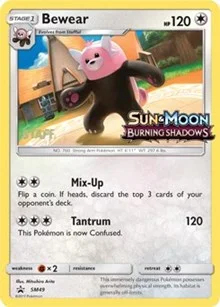Bewear | SM49 (Prerelease) [Staff] | Holofoil | SM Promos
