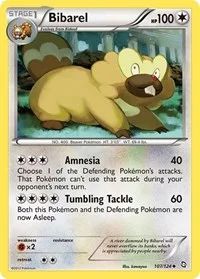 Bibarel | 107/124 | Reverse Holofoil | Dragons Exalted