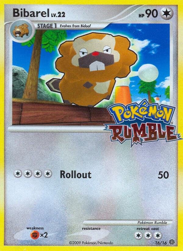 Bibarel 16 Normal Rumble Bibarel 16 Normal Rumble