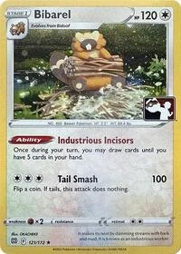 Bibarel (Cosmos Holo) | 121/172 | Holofoil | Prize Pack Series Cards