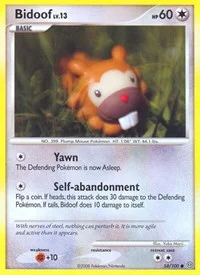 Bidoof | 54/100 | Normal | Stormfront