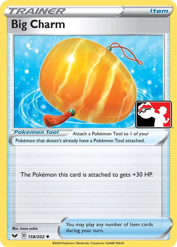 Big Charm 158/202 Normal Prize Pack Series Cards