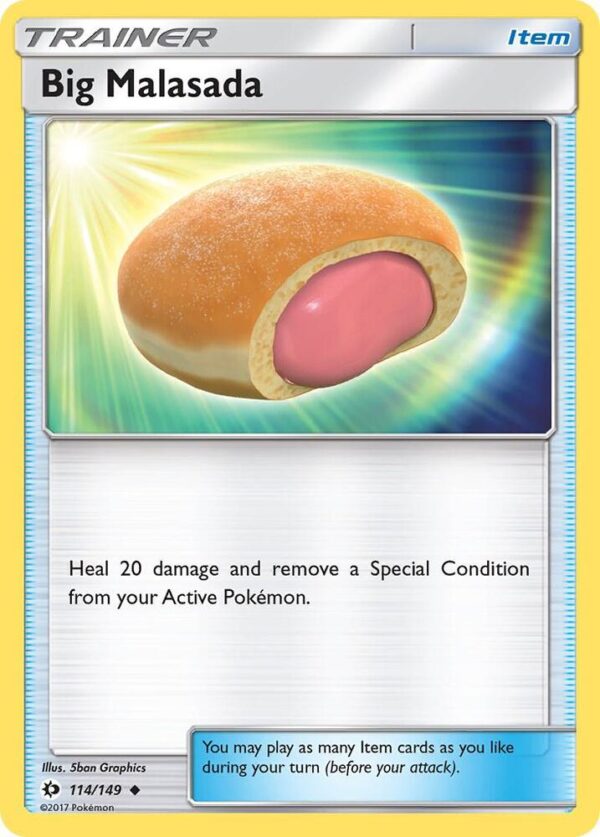 Big Malasada 114/149 Normal SM Base Set