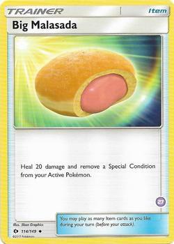 Big Malasada (27) 114/149 Normal SM Trainer Kit: Alolan Sandslash & Alolan Ninetales Big Malasada (27) 114/149 Normal SM Trainer Kit: Alolan Sandslash & Alolan Ninetales