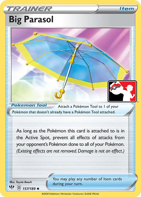 Big Parasol 157/189 Normal Prize Pack Series Cards