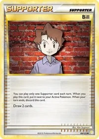Bill | 89/123 | Reverse Holofoil | HeartGold SoulSilver
