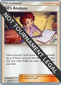 Bill's Analysis | 2019 (Henry Brand) | 133/181 | Normal | World Championship Decks Bill's Analysis | 2019 (Henry Brand) | 133/181 | Normal | World Championship Decks