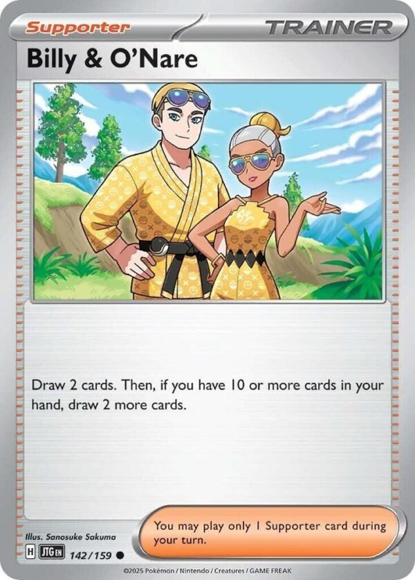 Billy & O’Nare 142/159 Normal SV09: Journey Together