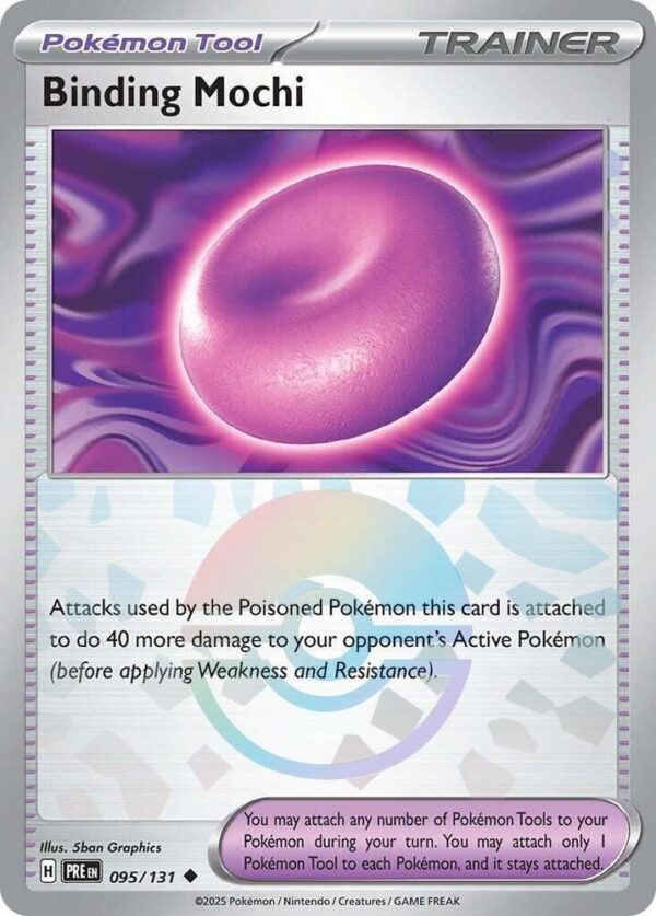 Binding Mochi (Poke Ball Pattern) 095/131 Holofoil SV: Prismatic Evolutions