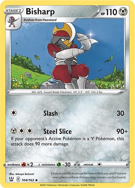 Bisharp 104/163 Normal SWSH05: Battle Styles