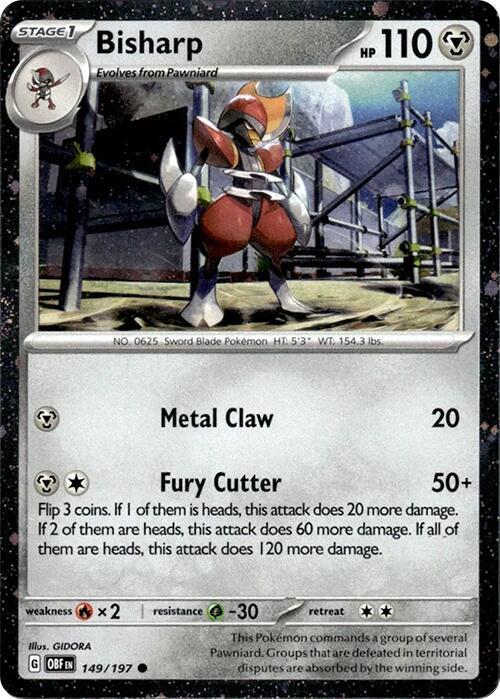 Bisharp 149/197 (Cosmos Holo) Holofoil Miscellaneous Cards & Products Bisharp 149/197 (Cosmos Holo) Holofoil Miscellaneous Cards & Products