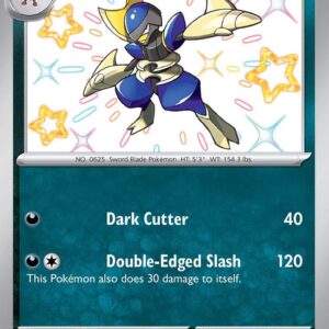 Bisharp 186/091 Holofoil SV: Paldean Fates