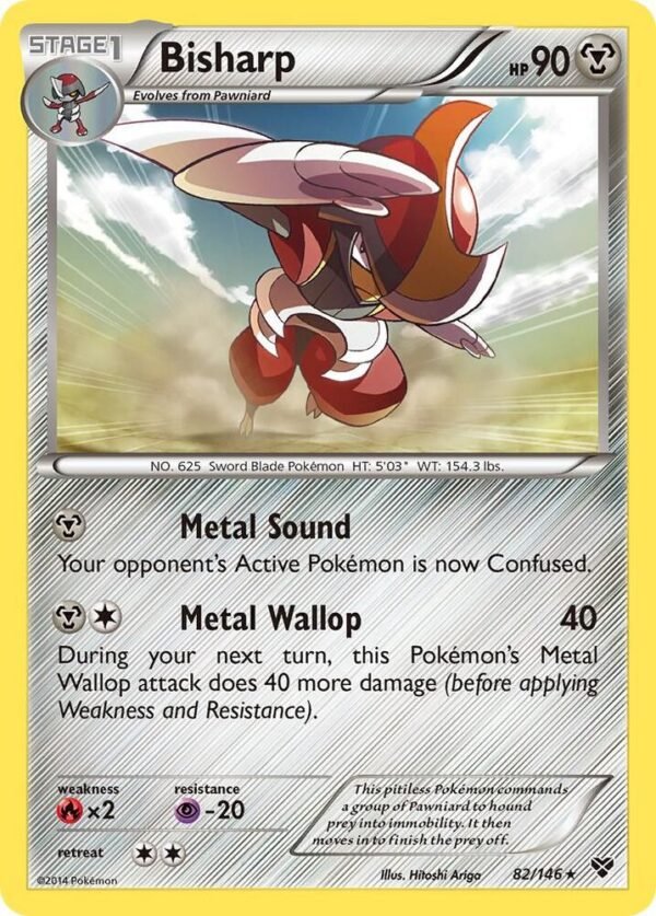 Bisharp 82/146 Reverse Holofoil XY Base Set