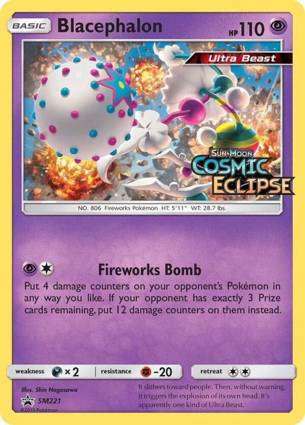 Blacephalon SM221 (Prerelease) Holofoil SM Promos Blacephalon SM221 (Prerelease) Holofoil SM Promos