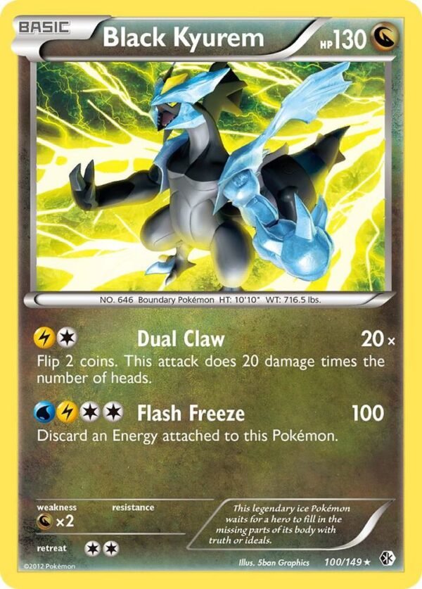 Black Kyurem 100/149 Normal Boundaries Crossed Black Kyurem 100/149 Normal Boundaries Crossed