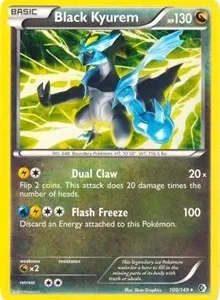 Black Kyurem | 100/149 (BW Boundaries Crossed) | Holofoil | Deck Exclusives