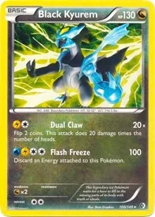 Black Kyurem | 100/149 (BW Boundaries Crossed) | Holofoil | Deck Exclusives