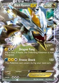 Black Kyurem EX | 101/149 | Holofoil | Boundaries Crossed