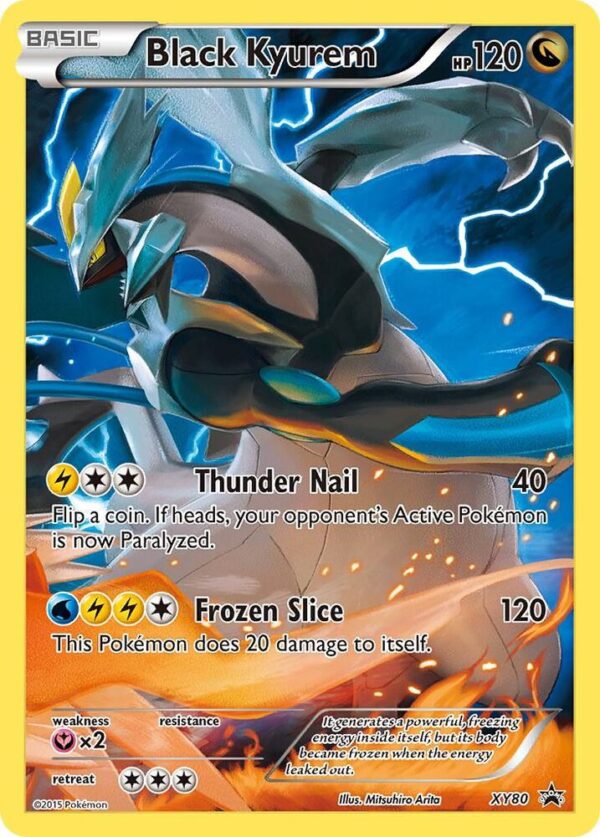 Black Kyurem XY80 Holofoil XY Promos Black Kyurem XY80 Holofoil XY Promos