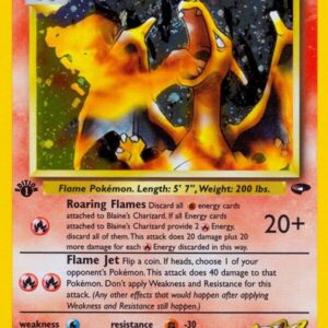 Blaine’s Charizard 002/132 Unlimited Holofoil Gym Challenge Blaine’s Charizard 002/132 Unlimited Holofoil Gym Challenge