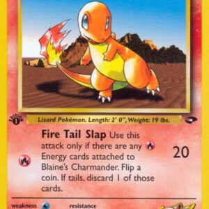 Blaine’s Charmander 060/132 Unlimited Gym Challenge Blaine’s Charmander 060/132 Unlimited Gym Challenge