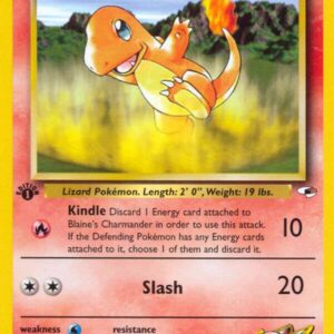 Blaine’s Charmander 061/132 Unlimited Gym Heroes