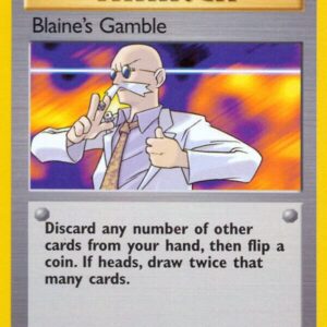 Blaine’s Gamble 121/132 1st Edition Gym Heroes