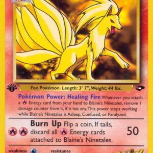 Blaine’s Ninetales 021/132 1st Edition Gym Challenge
