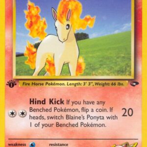 Blaine’s Ponyta 064/132 Unlimited Gym Challenge