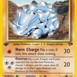Blaine’s Rhyhorn 065/132 Unlimited Gym Challenge