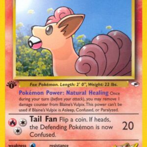 Blaine’s Vulpix 065/132 Unlimited Gym Heroes