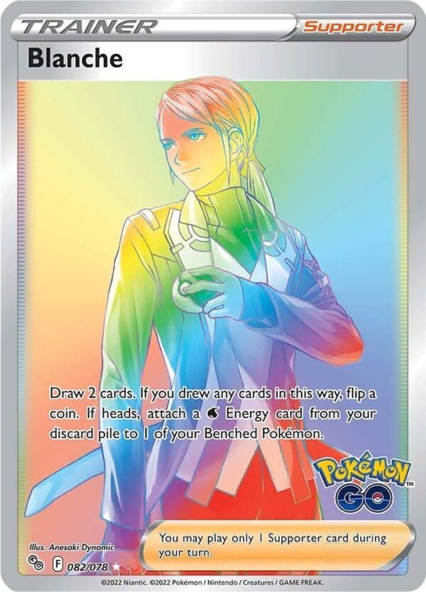 Blanche (Secret) 082/078 Holofoil Pokemon GO