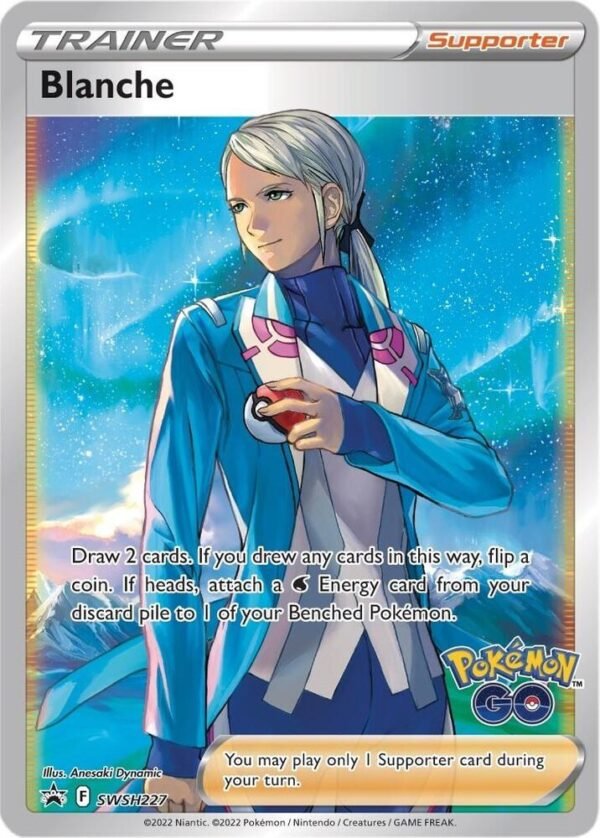Blanche SWSH227 Holofoil SWSH: Sword & Shield Promo Cards Blanche SWSH227 Holofoil SWSH: Sword & Shield Promo Cards