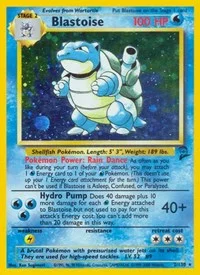 Blastoise | 002/130 | Holofoil | Base Set 2