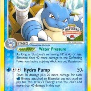 Blastoise 14/100 (National Championships) 014/100 Normal League & Championship Cards