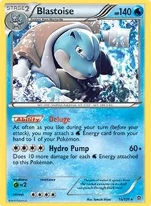 Blastoise | 16/101 (BW Plasma Blast) | 016/101 | Normal | Deck Exclusives